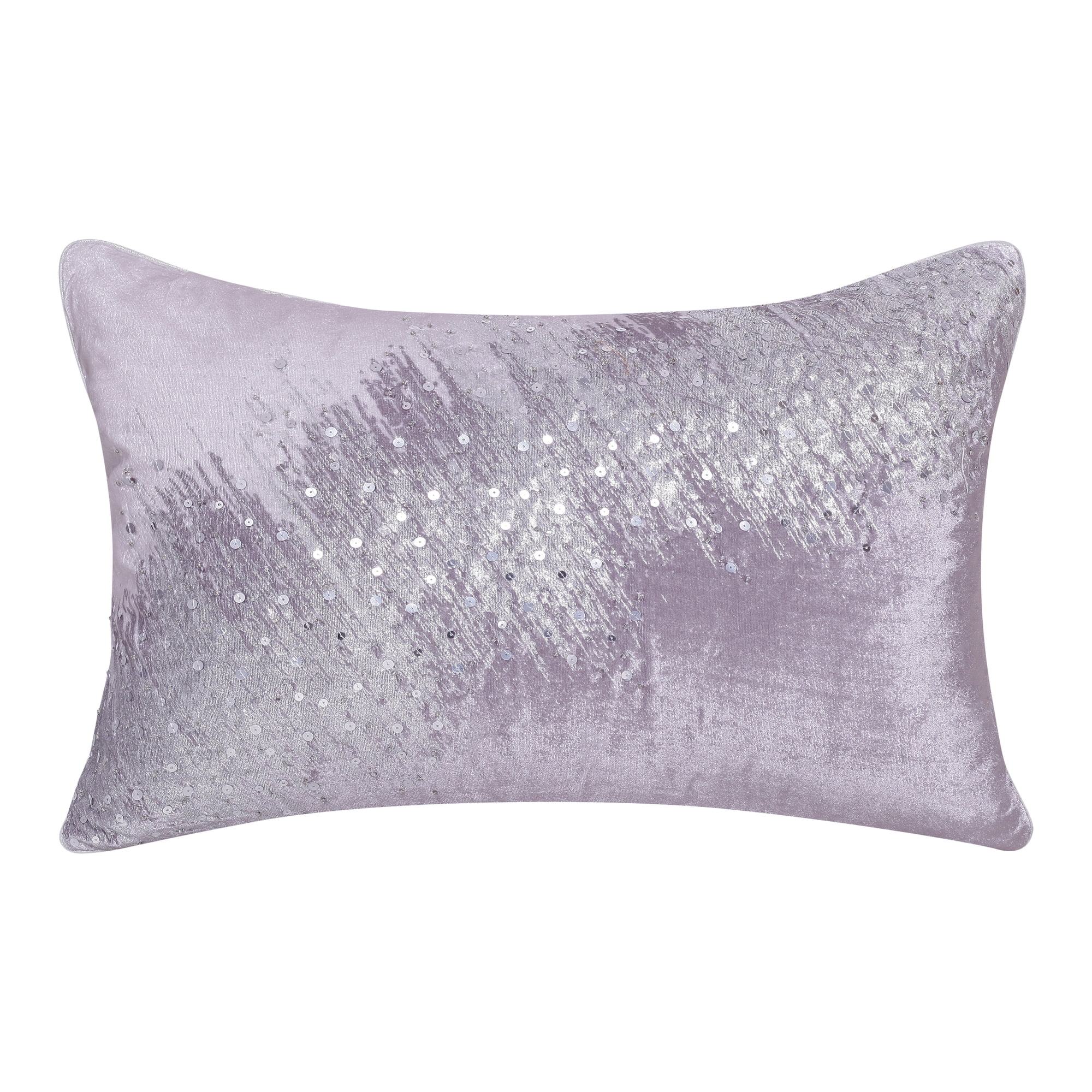 Harlow Hill Demi 16" x 24" Gray/Silver Geometric Polyester Adult Decorative Throw Pillow Cover