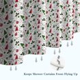 thumbnail image 6 of White Christmas Tree and Ornament Pattern Shower Curtain 72"x84" ,Bathroom Decorative Shower Curtains Set with 12 Hooks,Modern Waterproof Washable Shower Curtain, 6 of 6