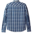 thumbnail image 2 of Buffalo David Bitton Men's Sabera Button-up Shirt Medium, Indigo, 2 of 2
