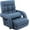 Blue, variant on 14-Position Adjustable Floor Chair, Chaise Lounge Indoor, Folding Lazy Sofa with Armrests and a Pillow Padded Adults Gaming Chairs for Living Room, Bedroom Factory Price,8803 (Grey)