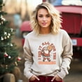 thumbnail image 2 of I Did It All For The Cookies Santa - Women's Graphic Sweatshirt, 2 of 11