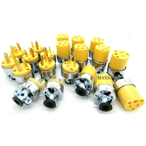 Male And Female Extension Cord Ends