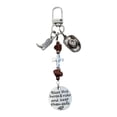 thumbnail image 1 of Clearance! Horse Saddle And Bridle Charm Clip, Bless-This Horse And Rider Keep Safe Bridle Saddle Charm Gifts For Horse Rider, 1 of 5