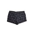 thumbnail image 2 of RACHEL Rachel Roy Womens Black Multi Printed Patch-Pocket Shorts 14, 2 of 3