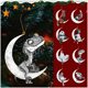thumbnail image 1 of Xihbxyly Colgante Navideño de Animal, Diseño de Cachorro Sentado, Decoración Acrílica Creativa, Regalo Navideño para Amantes de Los Perros, Adorno Colgante Multiusos, Perfecto para Árbol de Navidad,, 1 of 1