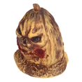 thumbnail image 2 of Adorno con luz de cabeza de calabaza de resina aterradora, decoración del hogar para Halloween, adornos de escultura de Halloween # B, 2 of 5