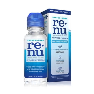 Renu Contact Lens Solution, Advanced Formula Triple Disinfectant