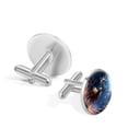 thumbnail image 3 of Elk Elegant Cufflink Sets for Formal Attire, Made of Stainless Steel, for Special Occasions, 3 of 6