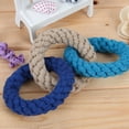 thumbnail image 3 of Circle Dog Chew Toy Cute Interactive Bite-resistant Dog Rope Toy Puppy Bite Toy, 3 of 10