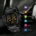 thumbnail image 2 of A ALPS Watches for Man Digital Sport Wristwatch with LED Back Light Stopwatch Waterproof Wristwatch Gift for Man Father's Day Gifts, 2 of 7