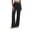 353#Black, variant on High Waisted Wide Leg Quick Dry Trousers Women Lightweight Relaxed Fit Daily Yoga Pants with Pockets