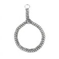 thumbnail image 3 of Dog Chain Collar Pet Iron Metal Double Chain Row Neck Leash Gear Choke Chain Walking Training for Small Medium Large Dogs, 3 of 6