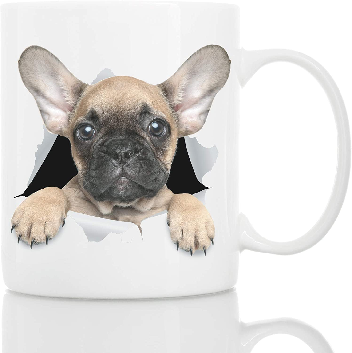 I Love French Bulldog Cute Funny Gift Mug Dog Pet 