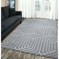 thumbnail image 1 of A2Z Paris 1939 Greek Key Faded Grey Pattern Soft Medium Office Area Rug Tapis Carpet (3x5 4x6 5x7 5x8 7x9 8x10), 1 of 5