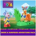 thumbnail image 2 of Paquete Toy Adventure Dora Swipe & Surprise con botas y Swiper, 2 of 9