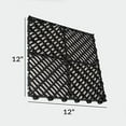 thumbnail image 2 of Interlocking Soft PVC Modular Garage Flooring Tile - 12"x12" | 25 Count - Pool Patio Floor, Ideal for Indoor and Outdoor Use, Interlocking Drainage Mats (Gray, 12 x 12), 2 of 6