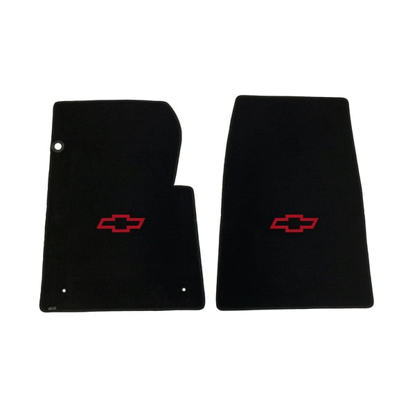 Lloyd Mats Custom Fit Floor Mats for Chevy C/K Pickup 1967-1970 LogoMat 2Pc Set Black