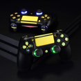 thumbnail image 5 of eXtremeRate 7 Colors 9 Modes Button Chrome Gold D-pad Thumbsticks Face Buttons for PS4 Controller, 5 of 8