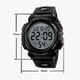 thumbnail image 3 of Reloj digital deportivo de silicona para exteriores, resistente al agua hasta 50 m, con despertador, cronómetro, luz LED, resistente a golpes y fecha., 3 of 5