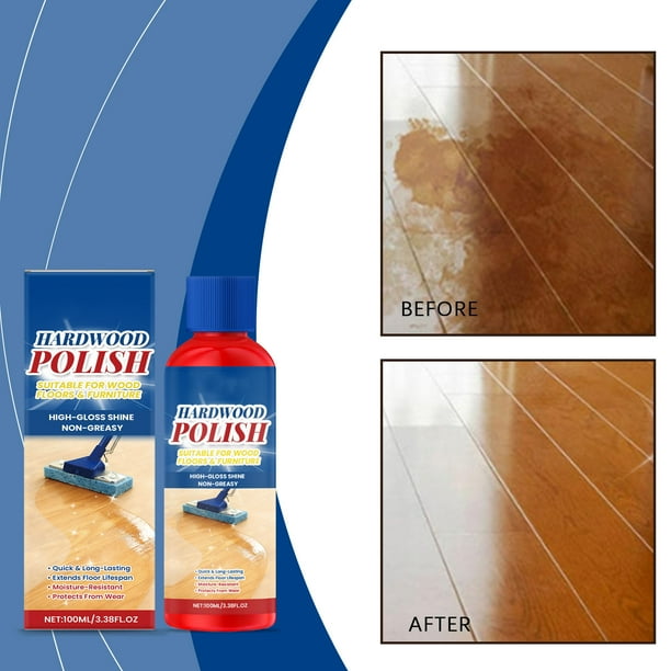 Limpiador doméstico para suelos de madera. Abrillantador, desinfectante y desengrasante. Limpiador multifuncional para suelos de madera. 100 ml de abrillantador.