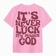 thumbnail image 5 of TOWED22 Girl's Graphic Tees Crew Neck Short Sleeve Cute Summer Tops T Shirts(Pink,9-10 Y), 5 of 6