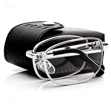 Folding Reading Glasses for Men Women, Blue Light Blocking Computer Readers Metal Frame 1.5x,Silver