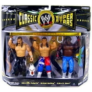 WWE Wrestling Classic Superstars Champion Series Jake Roberts, British Bulldog & Koko B. Ware Action Figure 3-Pack