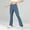 Navy, variant on Fznquz Trousers for Women Yoga High Waisted Flare Leggings Tummy Control Workout Blue Athletic Pants L