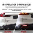 thumbnail image 5 of Reflector de luz de freno para parachoques de coche, indicadores de señal de giro, luz antiniebla trasera LED para Honda CR-V CRV 2023 2024 ZR-V ZRV 2022-2024, 5 of 5