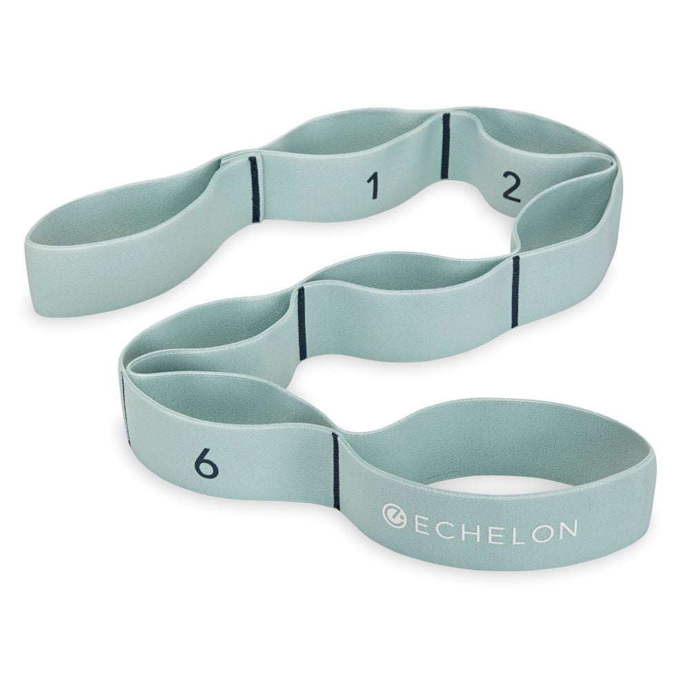 Echelon Resistance Stretch Strap Exercise Band with 30 Day Free FitPass Membership