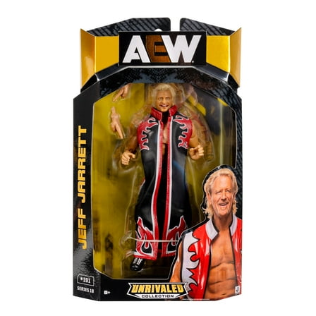 Jeff Jarrett - AEW Unrivaled 18 Jazwares AEW Toy Wrestling Action Figure