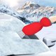 thumbnail image 1 of Pala de nieve para coche, cepillo para nieve, quitanieves, raspador de nieve, descongelación de vidrios, herramienta de descongelación de invierno con cubierta protectora, pala para hielo, pala para n, 1 of 8