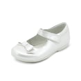 thumbnail image 3 of Balerina Coqueta Para Niña Con Moño Charol Blanco Velcro blanco 13.5, 3 of 6