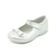 thumbnail image 3 of Balerina Coqueta Para Niña Con Moño Charol Blanco Velcro blanco 13, 3 of 6