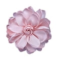 thumbnail image 3 of Broche de flores de 10 cm, delicado pasador de satén para el pelo, para regalar , para la de Rosa, 3 of 8