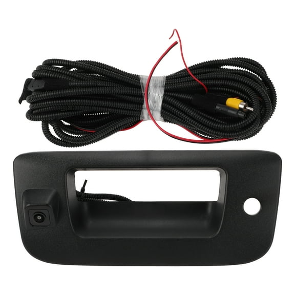 Unique Bargains No.22755304/25958228 Tailgate Handle Backup Camera for Chevrolet Silverado for GMC Sierra 2500 3500 09-14 Rear View Reversing Park Assist Camera 1 Set