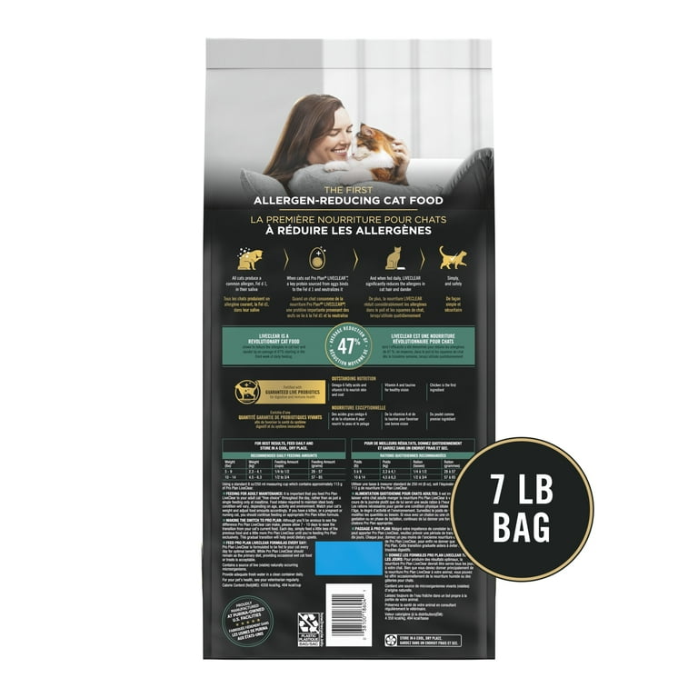 Purina Pro Plan Allergen Reducing, High Protein Cat Food
