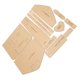 thumbnail image 5 of Plantillas de Cuero, 11 PCS Precisión Bolso de Hombro Patrón Acrílico Patrón de Alta Resistencia Transparente Para El Trabajo Manual de Bricolaje, 5 of 7