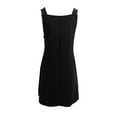 thumbnail image 5 of cfhntfmh Dress for Women Lounge Sleeveless Tank Dress Solid Color Adjustable Strap Baggy Suspender Dress, 5 of 5