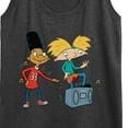 thumbnail image 3 of Hey Arnold! - HA Air Guitar - Women's Racerback Tank Top, 3 of 5