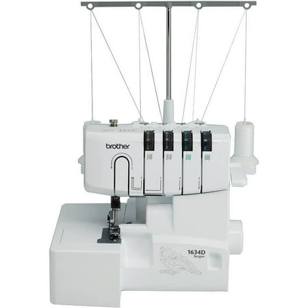 - Refurbished Brother 3-Thread or 4-Thread Serger with Differential Feed, R1634D