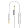 thumbnail image 2 of facefd Car Stereo System AUX Cable Computer Headphone Handsfree Phone wire control audio cable Call Wire Control 3.5mm Jack Audio Cord, 2 of 8