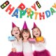 thumbnail image 5 of FELTECHELECTR Conjunto de pancartas con diseño de barco para fiesta de cumpleaños, banderines coloridos de avión y camión, guirnalda de banderas creativa, suministros para fiestas de cumpleaños, 5 of 6