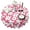 Daisy-56, variant on Round Tablecloth Floral Print Daisy 60 Inch Table Cover Wrinkle Free Dining Kitchen