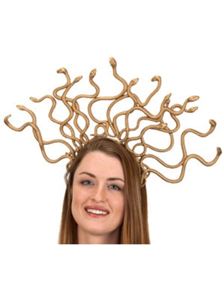 Gold Medusa Headband - Walmart.com