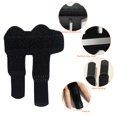 thumbnail image 3 of Ropa de Deporte Finger Brace Support Hand Splint Fix Protector para la articulación de la artritis (negro) Tmvgtek Para Estrenar, 3 of 9