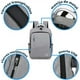 thumbnail image 3 of Mochila con Manija de Metal, Bluelander, Estilo Moderno, Gris Bluelander MON-HS120, 3 of 6