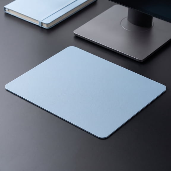 HEANUJJ Portable Sky PU Mouse Pad with Anti- Base for Work, Gaming, and Office Use