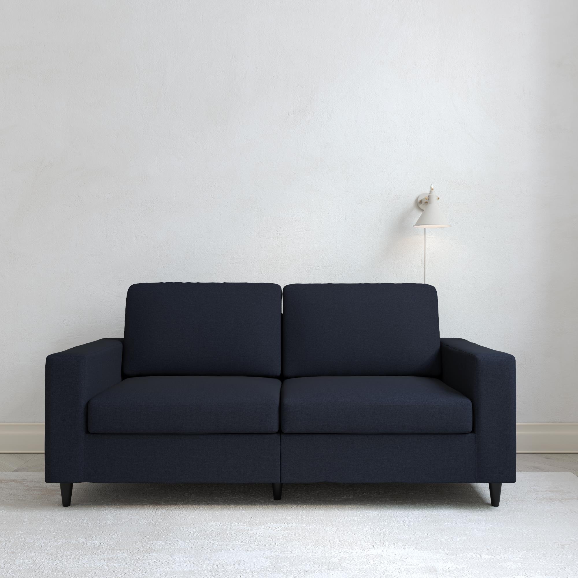 DHP Cooper 3 Seater Sofa, Blue Linen - image 4 of 18