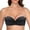 Black, variant on Clearance Sale 2025 Bra Ladies Push Up Strapless Adhesive Bra Deep U Shape Backless Bra